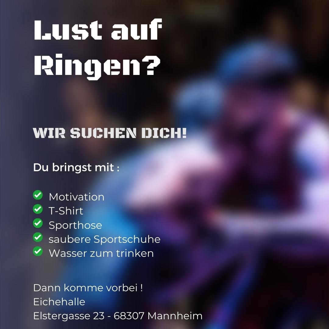 Lust zu Ringen?