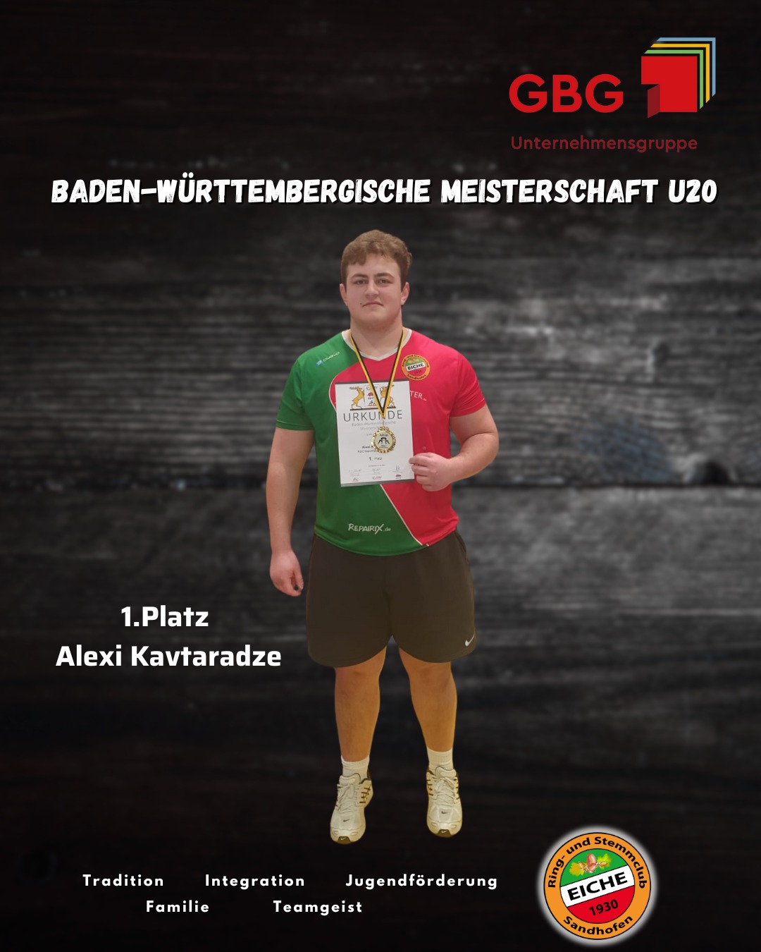 Baden-Württembergische Meisterschaft U20 in Schriesheim